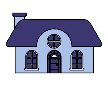 ev ev beyaz arka plan üzerinde