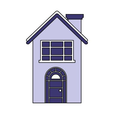 ev ev beyaz arka plan üzerinde