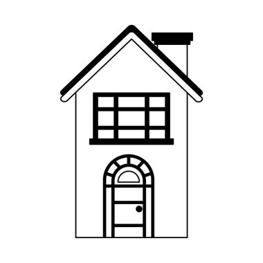 ev ev beyaz arka plan üzerinde