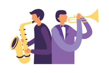 müzik insanları aletler