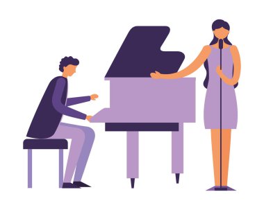 müzik insanları aletler