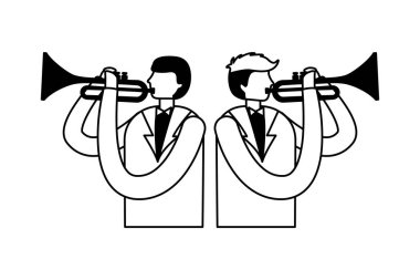 müzik insanları aletler