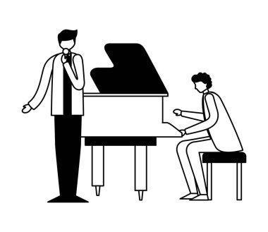 müzik insanları aletler