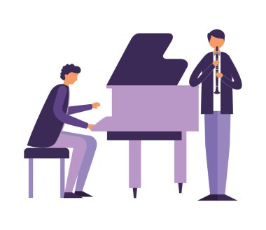 müzik insanları aletler