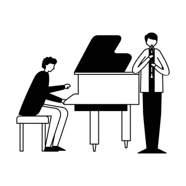 müzik insanları aletler