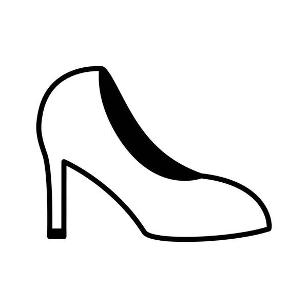 Zapato de tacón alto — Vector de stock