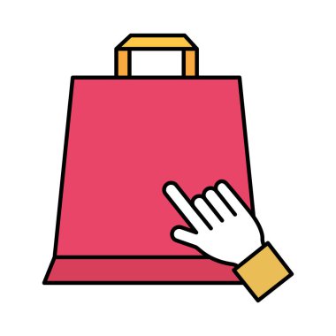 Çevrimiçi alışveriş kavramı