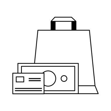 Çevrimiçi alışveriş kavramı