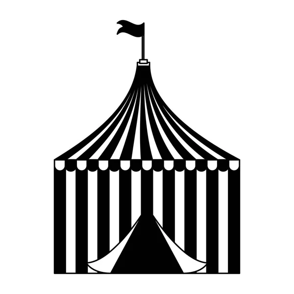 Carnaval de circo de tenda —  Vetores de Stock