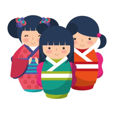 şirin kokeshi bebek