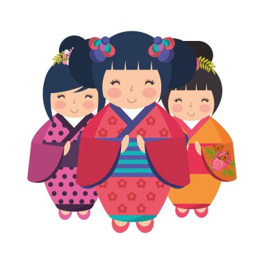 şirin kokeshi bebek