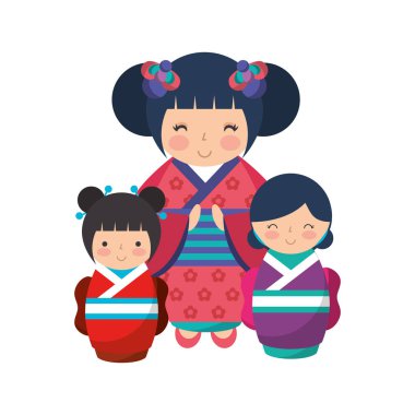 şirin kokeshi bebek