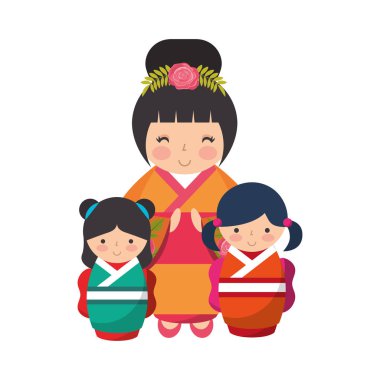 şirin kokeshi bebek