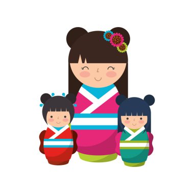 şirin kokeshi bebek