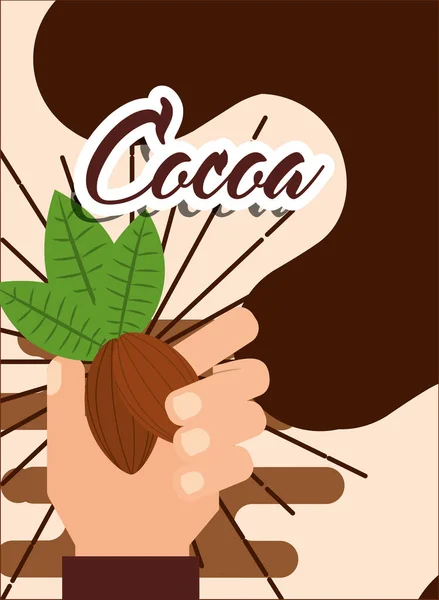 Emberek csokoládé cukorka — Stock Vector