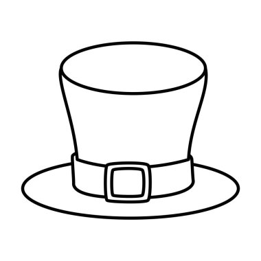 şapka cin ile Saint patrick kartı