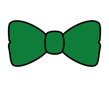 şık papyon aksesuar simgesi