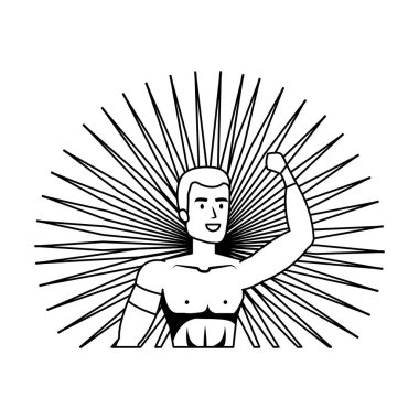 Brezilyalı erkek dansçı karakter