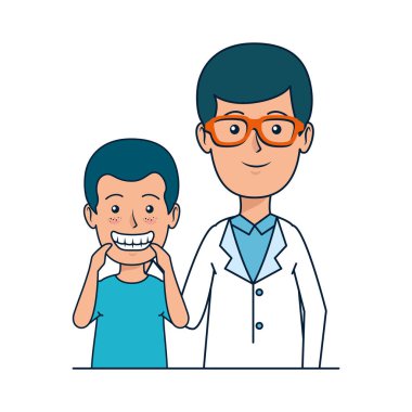 Çocuk hasta ile genç diş hekimi