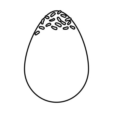 Mutlu Paskalya simge boyalı yumurta