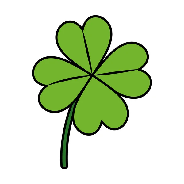 St patrick clover leaf — Stock Vector