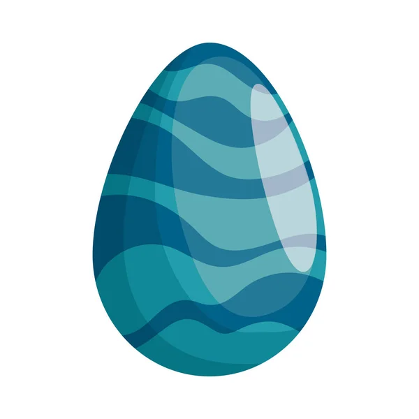 Uovo Dipinto Astratto Felice Pasqua Vettore Illustrazione Design — Vettoriale Stock