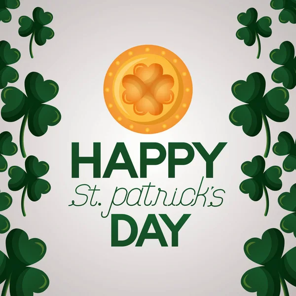 Feliz día de San Patricio — Vector de stock