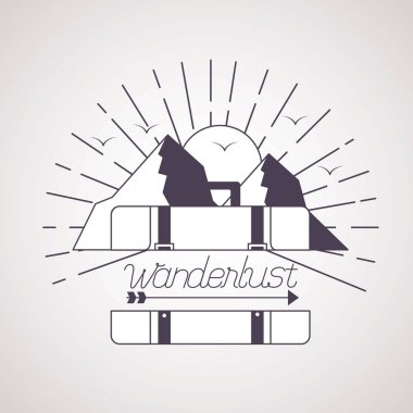 Yolculuk tutkusu macera manzara keşfedin