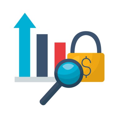 Pazar grafik Büyüteç güvenlik
