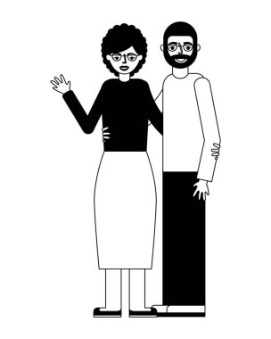 mutlu dedesi kucakladı çift karakter