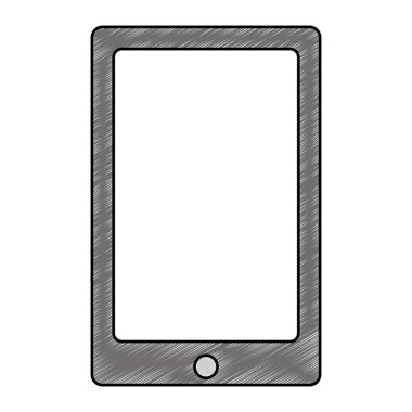 Tablet cihaz izole simgesi