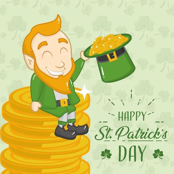 Feliz dia de St. Patricks —  Vetores de Stock