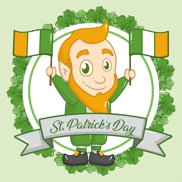 Gelukkige St Patricks Dag — Stockvector