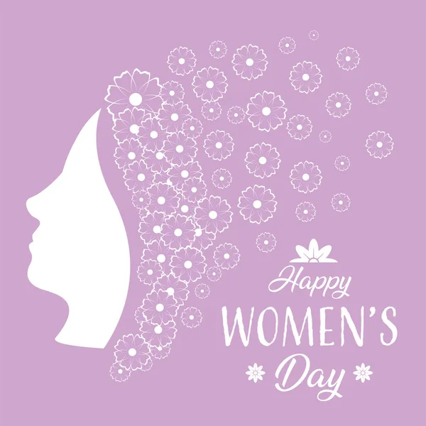 Happy womens day — Stock Vector