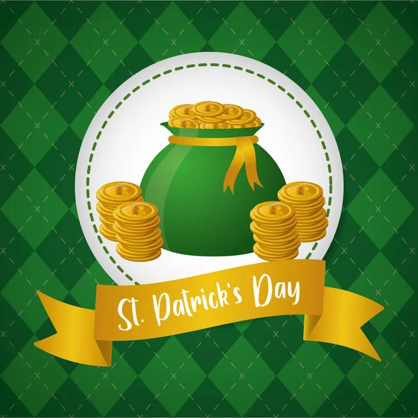 Feliz día de San Patricio — Vector de stock