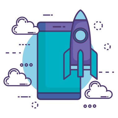 Smartphone ile yenilik kutsal kişilerin resmi