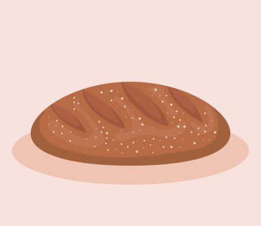 lezzetli ekmek ayrılmaz simgesi