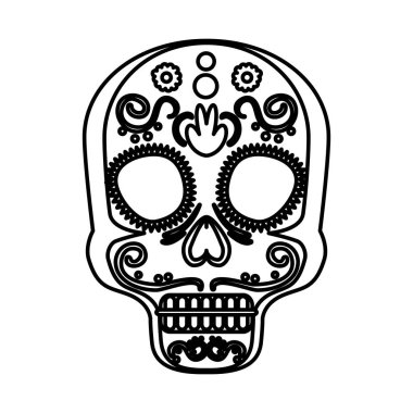 maske santa ölüm vektör çizim tasarım