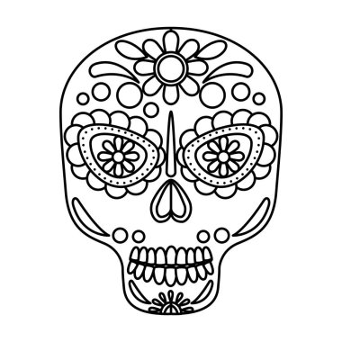 maske santa ölüm vektör çizim tasarım