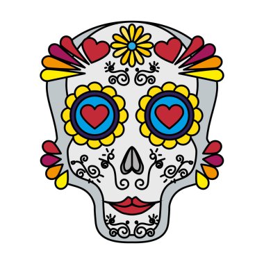 maske santa ölüm vektör çizim tasarım