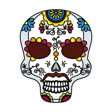 maske santa ölüm vektör çizim tasarım