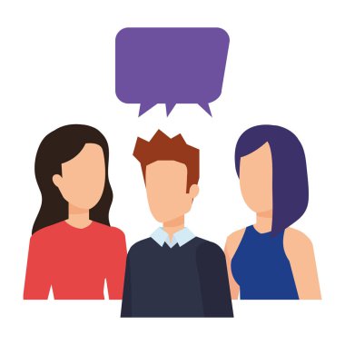 zarif iş insanların karakterleri çizimde tasarım vektör