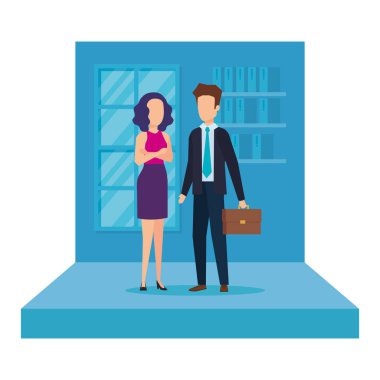 zarif iş kaç işyeri vektör çizim tasarım içinde