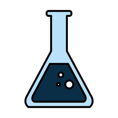 tüp testi simge vektör illüstrasyon izole