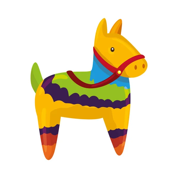 Latin Pinata Isolated Icon Vector Illustration Design — Stock Vector