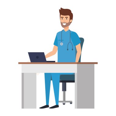 pratisyen Oda vektör çizim danışmanlık içinde