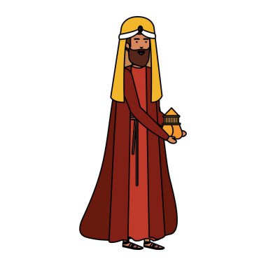 bilge krallar yemlik karakterleri çizimde tasarım vektör