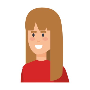 Noel kazağı vektör çizim tasarım kadınla