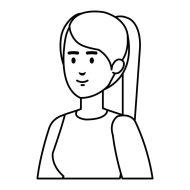 Noel kazağı vektör çizim tasarım kadınla