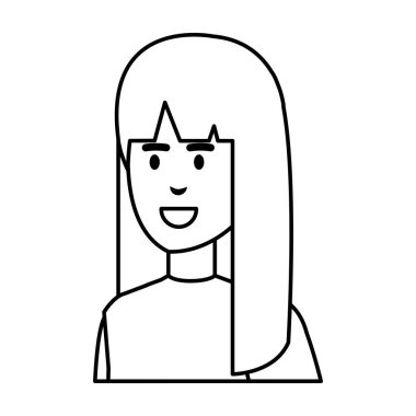 Noel kazağı vektör çizim tasarım kadınla